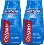 Colgate Maxfresh Fluoride Toothpaste With Mini Breath Strips Pack Of 2. Fixed Price $26.24.