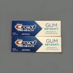 Lot Of 2 Crest Pro Health Gum Detoxify Toothpaste, 2.6 Oz, Exp 11/28. Fixed Price $12.59.