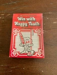 1981 Win With Happy Tooth Card Game Sealed Promotion For Colgate Toothpaste. Fixed Price $7.49.
