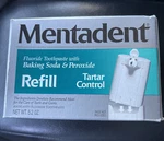 Mentadent Toothpaste Advanced Care 1 Refill 5.25 Oz New Sealed Discontinued. Fixed Price $39.99.