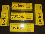 5 Twice Oral Wellness Charcoal Peppermint Fluoride Free Toothpaste 3.4 Oz. *. Fixed Price $39.99.