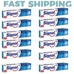 12 Boxes X 120ml Signal Toothpaste Anti Caries Cavity Fighter By Unilever. Fixed Price $115.00.