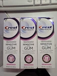 3 Pack Crest Pro-health Sensitive & Gum Fluoride Toothpaste 3.7 Oz Exp 10/2026. Fixed Price $17.99.