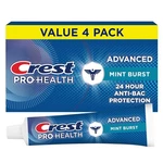 Crest Pro-health Advanced Antibacterial Protection Toothpaste - Pack Of 4, 5 Oz. Fixed Price $22.48.