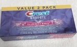 Crest 3d White Glamorous Teeth Whitening Toothpaste,against Cavities,3.8 Oz,2 Pk. Fixed Price $16.49.