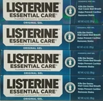 Listerine Essential Care Toothpaste Original Mint Gel - 4.2 Oz (4 Pack). Fixed Price $39.99.