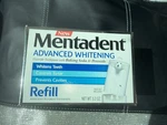Mentadent Advanced Whitening Toothpaste Refill Baking Soda Peroxide Discontinued. Fixed Price $34.00.