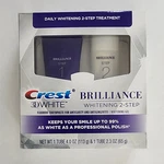 Crest 3d White Brilliance 2 Step Kit Treatment New Exp 2/26. Fixed Price $14.99.