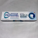 Sensodyne, Pronamel Active Shield Whitening Enamel Toothpaste, 3.4 Ounce. Fixed Price $8.89.