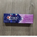 Crest 3d White Advanced Radiant Mint Toothpaste Whitening Gluten Free 2.4 Oz. Fixed Price $3.99.