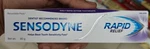 Sensodyne Toothpaste Rapid Relief Tooth Paste Fast Sensitivity 80 G. Fixed Price $25.94.