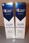 Lot Of 2 Large Crest Pro-health Gum Whitening Toothpaste 4.8 Oz Exp :03/28. Fixed Price $16.97.