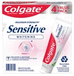 4 Pack Colgate Sensitive Whitening Fresh Mint Toothpaste, 6 Fl Oz,. Fixed Price $28.99.