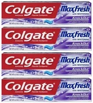Colgate Max Fresh Knockout Toothpaste Pack Of 4 6 Ounce Total Freshness. Fixed Price $25.19.