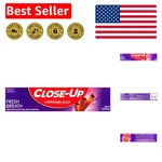 Close-up Anticavity Fluoride Toothpaste, Freshening Cinnamon Burst Red Gel, 6.... Fixed Price $16.99.
