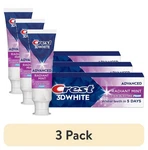 Crest 3d White Advanced Teeth Whitening Toothpaste, Radiant Mint, 2.4 Oz( 3 Pack. Fixed Price $10.40.