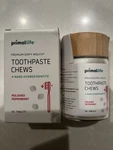 Primal Life Dirty Mouth Toothpaste Chews Peppermint Nano-hydroxyapatite 60 Tabl. Fixed Price $17.00.