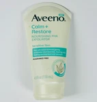 Aveeno Calm+ Restore Nourishing Pha Exfoliator 4 Oz / 118 Ml. Fixed Price $8.00.
