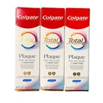 Lot Of 3 Colgate Total Plaque Pro Release Whitening Toothpaste 3oz. Fixed Price $19.49.