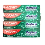 Colgate Max Fresh Toothpaste, Whitening Toothpaste With Mini Breath Strips, (4). Fixed Price $24.40.