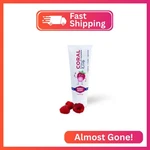 Coral White Kids Bubble Berry Fluoride Free Toothpaste - 4 Ounces (1 Pack). Fixed Price $16.89.
