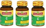 Nature Made Vitamin C 500 Mg Caplets 100 Ct Support The Immune System X 3 Packs. Fixed Price $52.30.
