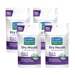 Smartmouth Dry Mouth Dual-action Mints - 50 Count (package Of 4), Blue. Fixed Price $19.48.