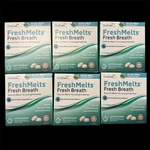 Oracoat Freshmelts Stick-on Melts 40ct Each Arctic Mint Intensely Fresh, 6 Packs. Fixed Price $50.00.
