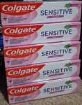 5 Packs Colgate Sensitive Whitening Sensitivity Toothpaste Spearmint 6.0 Oz. Fixed Price $20.00.