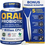 Tuthi Oral Probiotics & Tongue Scraper Bad Breath Treatment For Adults De.... Fixed Price $38.10.