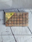 Nicole Classic Alphabet Stamp Set Modern Upper Case 40 Pieces Nip. Fixed Price $14.00.
