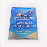 Crest 3d White Strips 1 Week Smile Transformation 8 Levels Whiter Exp 09/2027. Fixed Price $23.45.