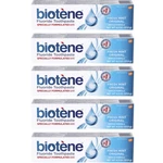 5 Pack - Biotene Fluoride Toothpaste, Fresh Mint, Gentle Formula 4.3oz Each. Fixed Price $44.78.