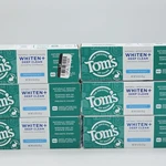 Lot Of 6 Toms Maine Fluoride Toothpaste Whiten Deep Clean Peppermint 4 Oz. Fixed Price $37.99.
