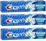 Crest Plus Complete + Whitening Deep Clean Toothpaste 5.4oz (3 Pack). Fixed Price $29.84.