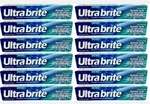 Lot Of 12 Ultra Brite Cool Mint Toothpaste With Baking Soda & Peroxide 6oz.. Fixed Price $29.99.