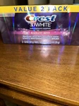 Crest, 3d White, Fluoride Anticavity Toothpaste, Radiant Mint, 2 Pack, 3.8 Oz. Fixed Price $18.00.