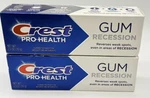 Lot Of 2 Crest Pro Health Gum Recession 2.5 Oz. Expire 10/27. Fixed Price $17.50.