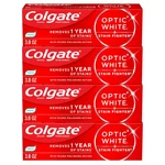Colgate Optic White Stain Fighter Clean Mint 3.8 Ounce (pack Of 4),. Fixed Price $22.57.