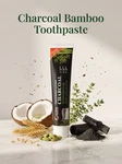 Charcoal Toothpaste, Bamboo Organic & Natural Fluoride Free Ingrediants 5 In 1. Fixed Price $21.99.