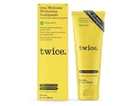 Twice Oral Wellness Whitening Toothpaste Happy Mint + 2 Toothbrushes Kit. Fixed Price $15.00.