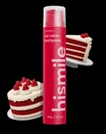 2 X Hismile Red Velvet Whitening Sodium Fluoride Anticavity Toothpaste 2.1 Oz. Fixed Price $14.99.