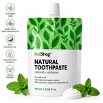Natshop Natural Toothpaste Fluoride Free Mint Vitamin E 100ml Vegan Mexico. Fixed Price $14.99.