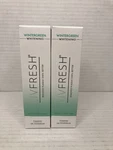 100% Authentic 2 Count Livfresh Gel Toothpaste Foaming Wintergreen Nib Usa. Fixed Price $44.00.
