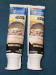 Limited Edition Star Wars Mandalorian Baby Yoda Crest Strawberry Toothpaste (2). Fixed Price $14.00.