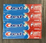 Crest Plus Fluoride Cavity Protection Toothpaste Pack Of 4 8.2 0z / Each. Fixed Price $18.10.