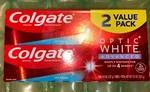 Colgate Optic White Advanced Tooth Paste. 2 Pack. 4.5 Oz Each. Fixed Price $11.00.