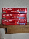 Lot Of 3 Colgate Optic White Advanced Sparkling Toothpaste 2.5oz Ex 2027. Fixed Price $14.99.
