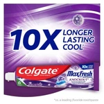 Colgate Max Fresh Knockout Whitening Toothpaste With Breath Strips, Mint, 6.3 Oz. Fixed Price $23.99.