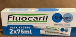 2 X Fluocaril Bi-fluorinated Gums Toothpaste 145mg 75ml New Package. Fixed Price $17.00.